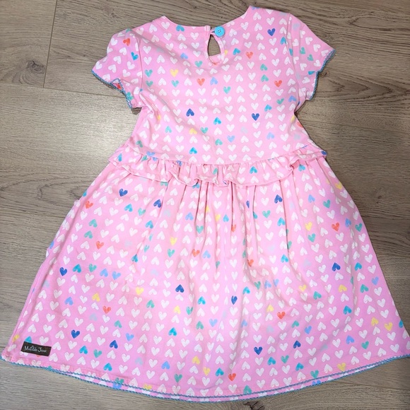 Matilda Jane Dream Chasers Paper Hearts Dress Size 6 NWOT Valentine’s Day - Picture 7 of 9